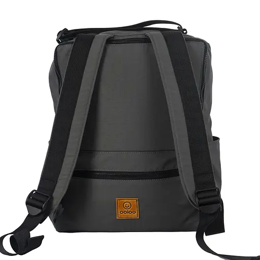 Рюкзак-антивор OOLOO Кенгуру mini 40x30x12 см, темно-серый 657/497 - фото 2