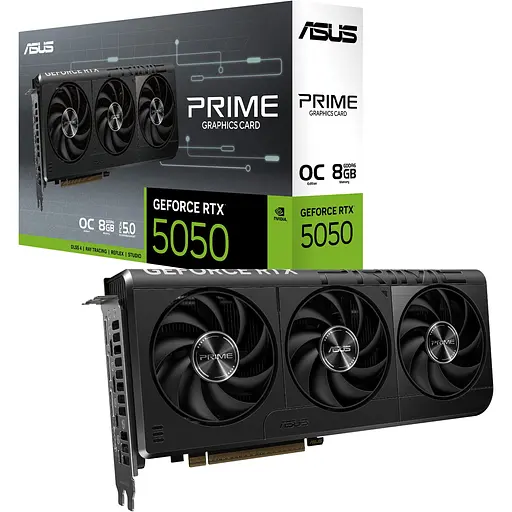 Відеокарта Asus Prime GeForce RTX 5050 8GB OC Edition (PRIME-RTX5050-O8G) UA [149004]