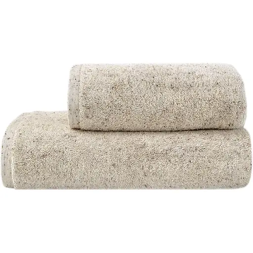 Полотенце махровое Lotus Home Organic Natural 90x150 см бежевое (svt-2000022341837) - фото 6
