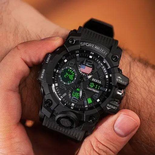 Часы мужские наручные Besta USA Flag - фото 3