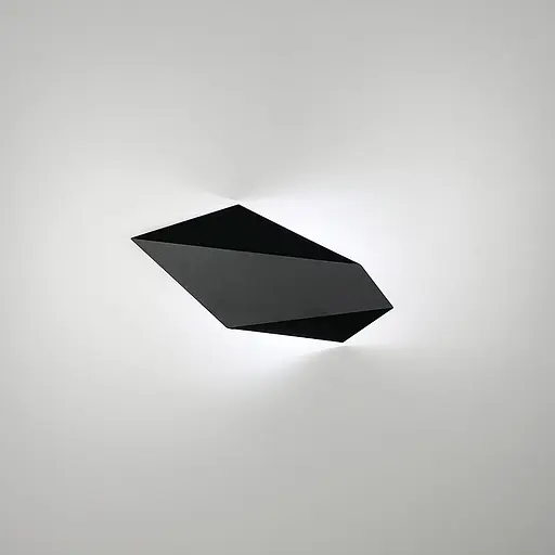 Черное геометрическое бра 35х23х6 см Line F Арт. W59/1 LED - фото 1