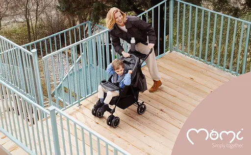 Коляска прогулянкова MoMi Isla Melange Grey (WOSP00048) - фото 15