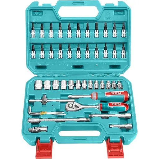 Набор инструментов Total THT141462 46 предметов в кейсе