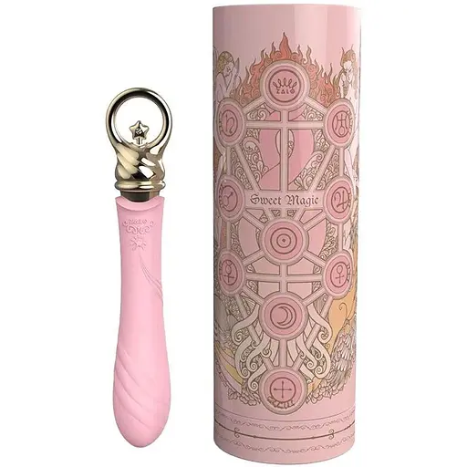 Вибратор для точки G с подогревом Zalo Sweet Magic Courage Fairy Pink - фото 9