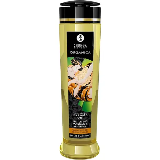 Масажна олія Shunga Organica мигдаль, 240 мл