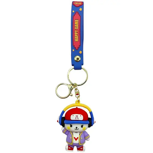 Брелок Bibi Toys Котик фіолетовий21 см (761698BT)