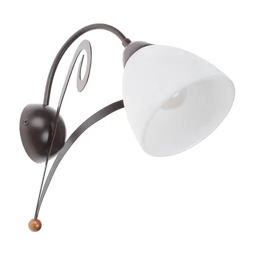 Бра Brille BKL-550W/1 настінне накладне кантрі E14