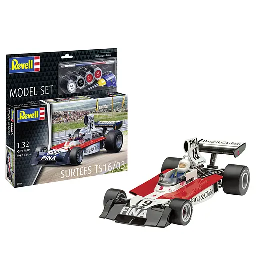 Сборная модель-копия Revell Автомобиль Surtees TS16/03 1:32 (RVL-67739) - фото 1