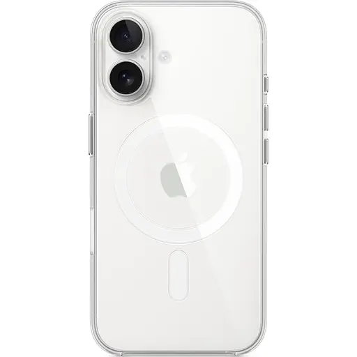 Чехол iLera with MagSafe для Apple iPhone 16 Transparent [125224] - фото 3
