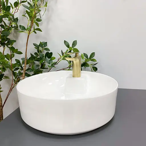 Умивальник VBI Rieti white накладний VBI-015500, Білий - фото 3