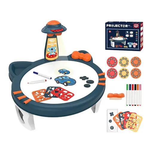 Детский столик с проектором для рисования 3-в-1 - фото 1