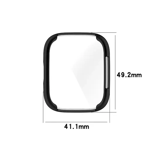 Захисний чохол Tamister для смартгодинника Redmi Watch 3 Active прозорий - фото 6