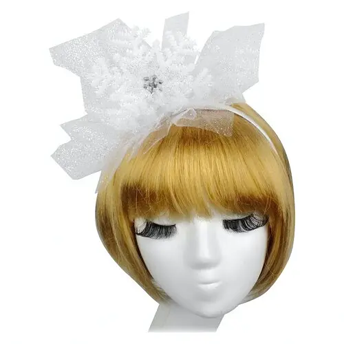 Обруч Міс Сніжинка міні - фото 1