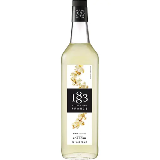 Сироп 1883 Maison Routin со вкусом попкорн 1 л - фото 1