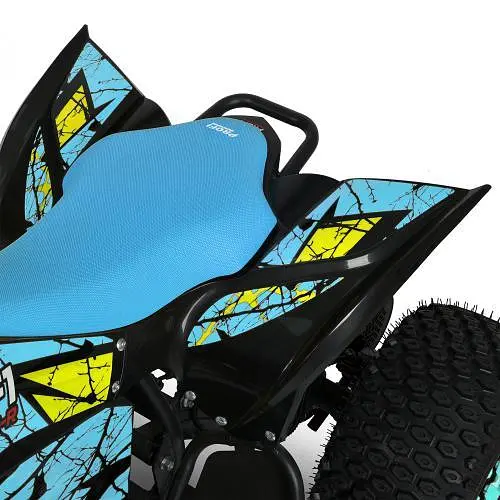 Электромобиль детский Квадроцикл E-FOX-1450-4 60V20AH до 45 км/ч до 150 кг SD Bluetooth USB свет синий - фото 5