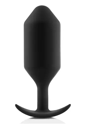 Анальна пробка B-Vibe Snug Plug 6, 16 см (чорний)