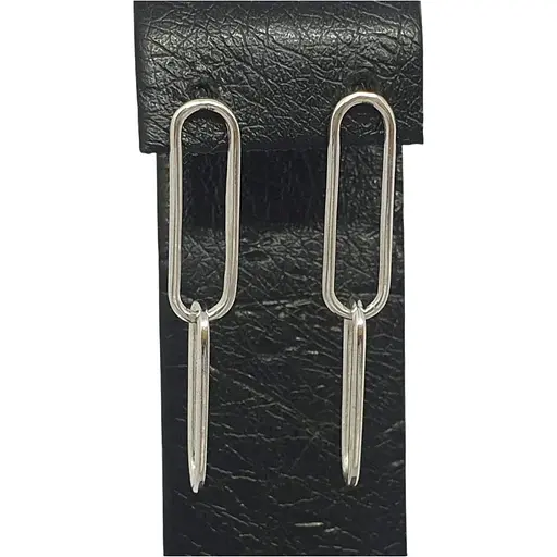 Срібні сережки-пуссети Vegas. 20198Р