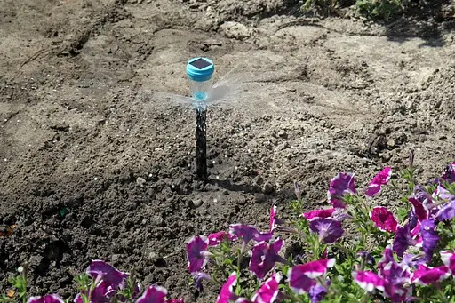 Дождеватель Presto-PS секторный с подсветкой проходной Фонарик (7734) - фото 9