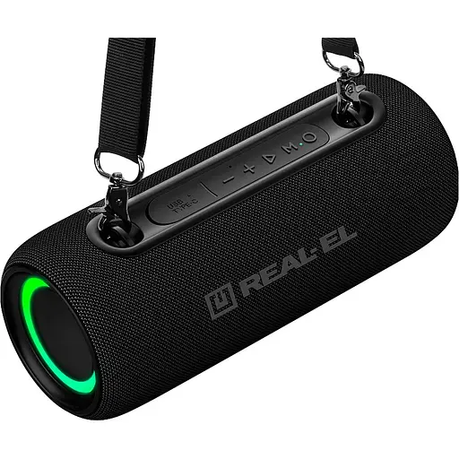 Портативна акустика Real-El X-725 Black (EL121600028) [134898] - фото 8