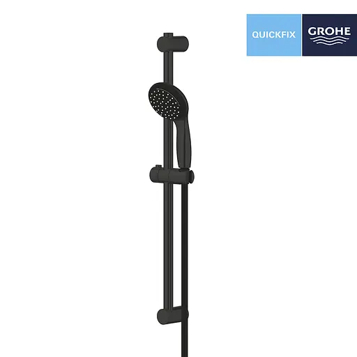 Душовий гарнітур Grohe QuickFix Vitalio Start 100 279482430, Чорний матовий - фото 3