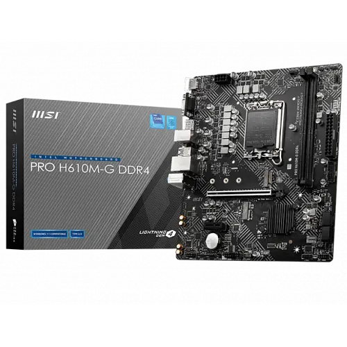 Материнська плата MSI H610M-G Pro LGA 1700 (PRO H610M-G) - фото 2