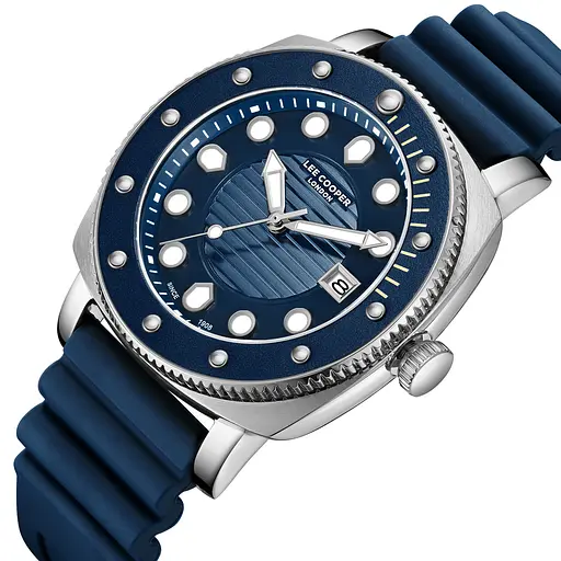 Наручний годинник чоловічий Lee Cooper Neo Сріблястий (3441) - фото 2