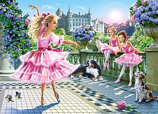 Пазлы Castorland Балерины, 180 элементов, 32x23 см, B-018222