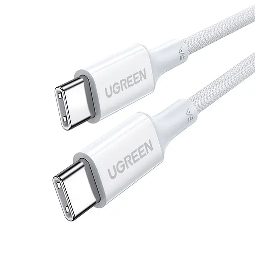 Кабель силиконовый 2 метра Ugreen USB-C to USB-C Silicone Fast Charging (15269) - фото 1