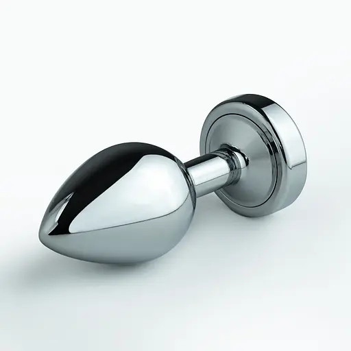 Анальна пробка маленька Crushious Borealis з LED 7.2х2.7 см - фото 3