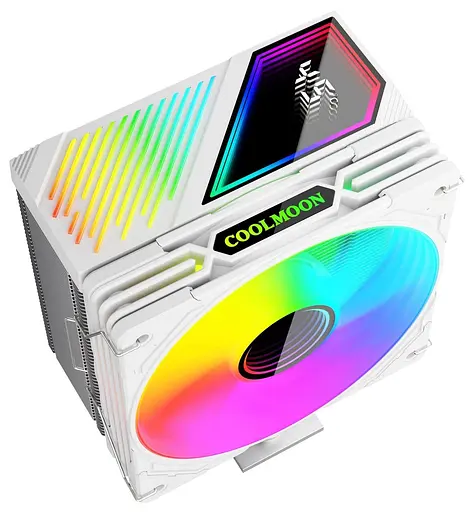 Кулер для процессора Coolmoon GT600 WHITE (GT600 WHITE) - фото 3