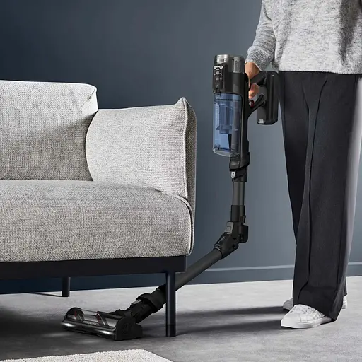 Пылесос беспроводной Rowenta X-Force Flex 12.60 Neo Auto Aqua Allergy 150 Вт автон. работа до 60 мин НЕРА черно-синий - фото 9