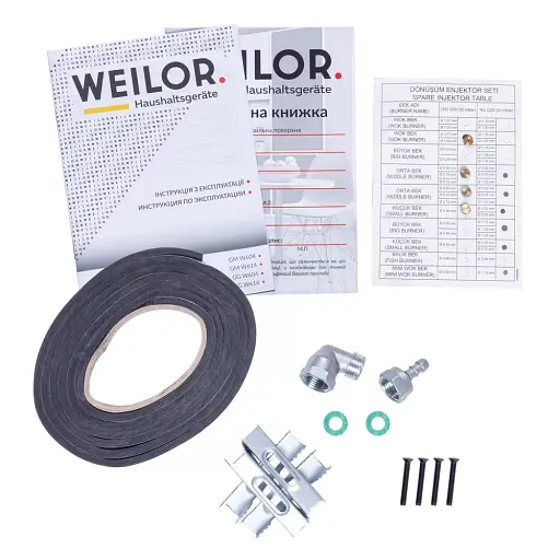 Поверхня газова на металі Weilor GM W 604 BL - фото 12