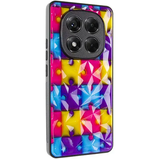 TPU+PC чохол Epik Prisma Fluffie для Xiaomi Redmi Note 14 Pro 5G Puzzle - фото 2