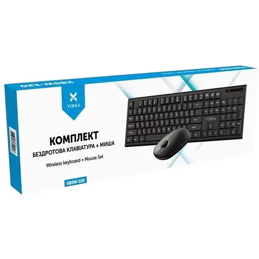 Комплект Vinga KBSW-120 Black Б/У - фото 6