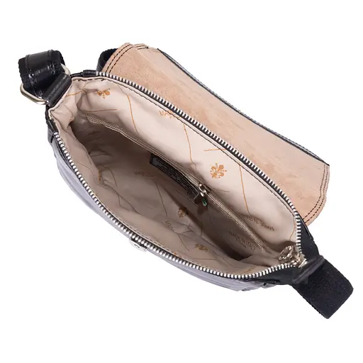 Чоловіча шкіряна сумка через плече VIRGINIA CONTI sum0026688 - фото 5