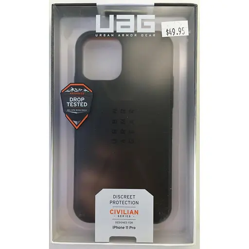 Оригинальный противоударный чехол UAG Civilian для iPhone 11 Pro (5.8") Black 11170D114040 - фото 2