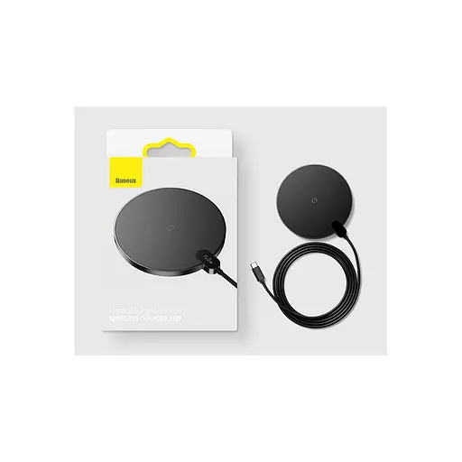 БЗУ Baseus Digital LED Display Gen 2 Wireless Charger 15W (CCED000001) - фото 3