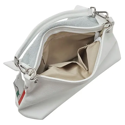 Кожаная женская сумка Virginia Conti 33х23х14 см sum0028625 - фото 6