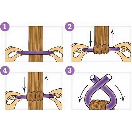 Бигуди-папильоты Top Choice XL 4 шт. (3684) - фото 3