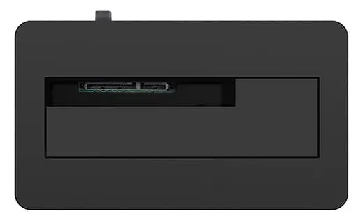 Зовнішня кишеня Maiwo для HDD 2,5"/3,5" SATA через USB 3.0, безгвинтове кріплення, пластик, чорна (K308P) - фото 4