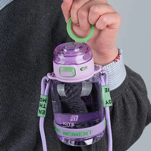 Пляшечка для води Kite 700 мл лілово-зелена (K25-1218-1) - фото 7