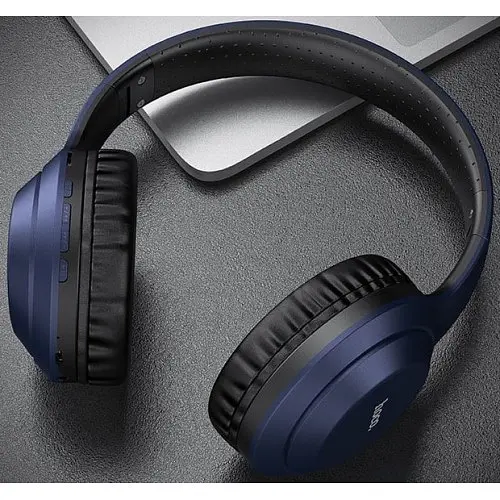 Бездротові Навушники Hoco W30 Fun Move Blue - фото 2