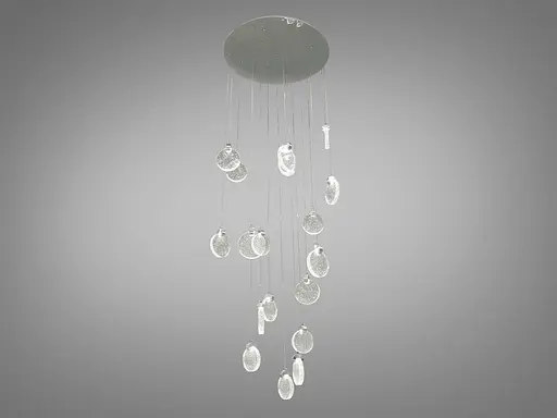 Сучасна світлодіодна люстра потужністю 32Вт - фото 1