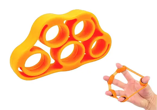 Еспандер для рук та пальців EasyFit GripFlex 5 кг оранжевий (EF-1907-5-OR) - фото 2