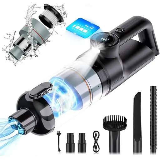 Автомобільний пилосос Aspiring потужний акумуляторний ручний бездротовий