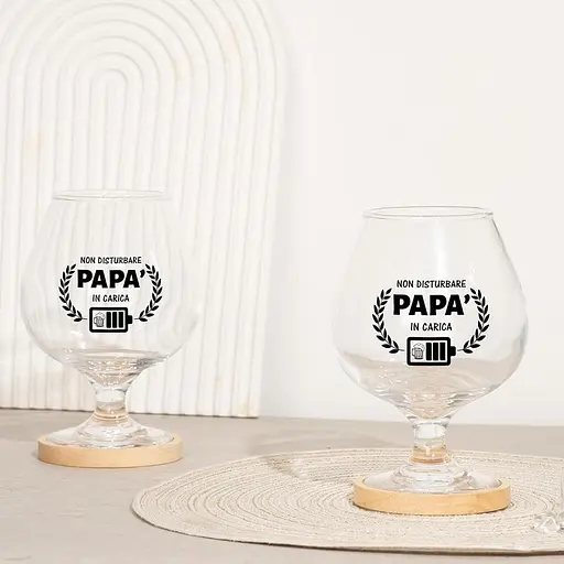 Келих з підставкою для пива PRSTENLY, бамбукова підставка під келих - фото 3