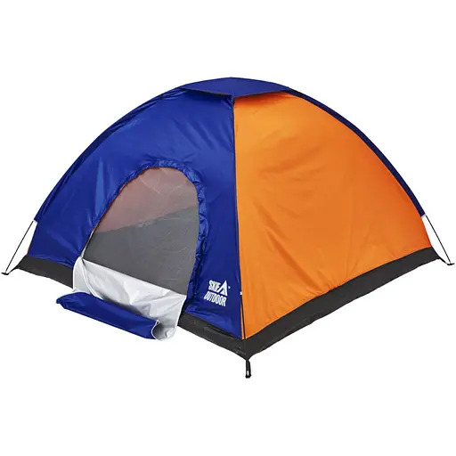 Намет Skif Outdoor Adventure 200x200 см 3-х місцева Orange-Blue (1013-389.00.86) - фото 2