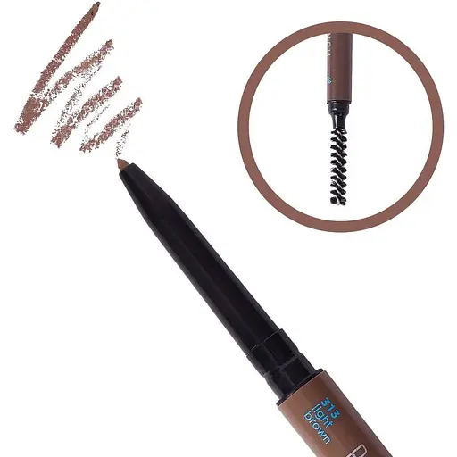 Карандаш для бровей Parisa Micro brow pencil тон 313 Light brown 