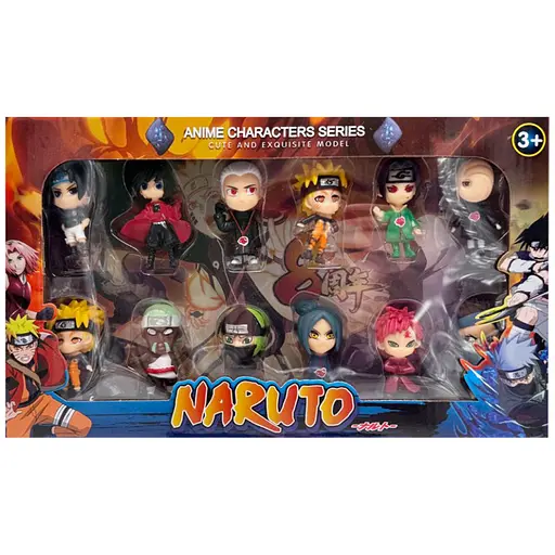 Детский игровой набор фигурок "Naruto" ZS222-75-2, 12 героев