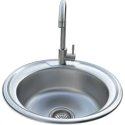 Комплект мийка + змішувач Romzha Sorin Satin (A) - фото 3